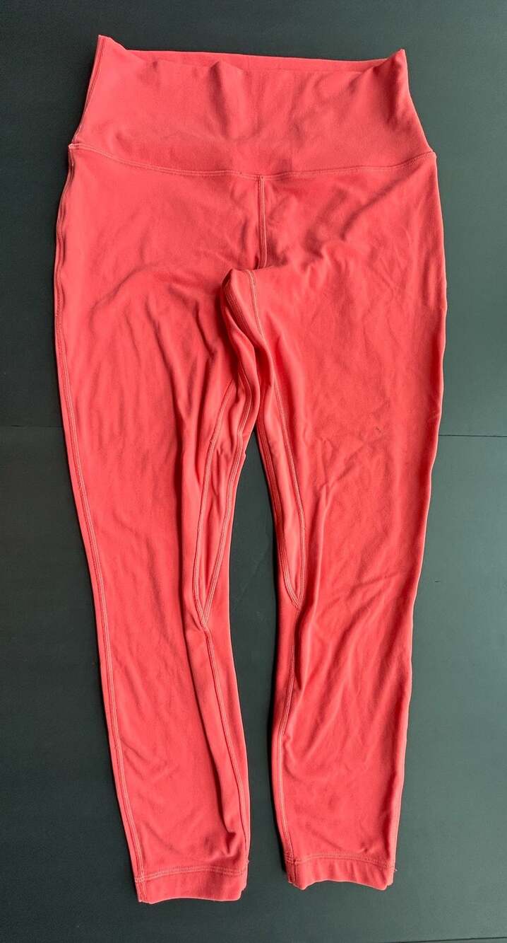 Lululemon Align High-Rise Pant Size 8 Coral Leggings